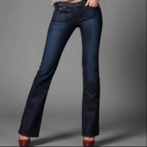 Not worn - AG women's The Kiss straight leg jeans size 29 - Picture 2 of 11